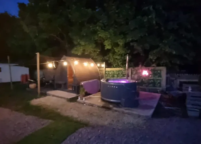 Japanese Tent Secret Garden Glamping