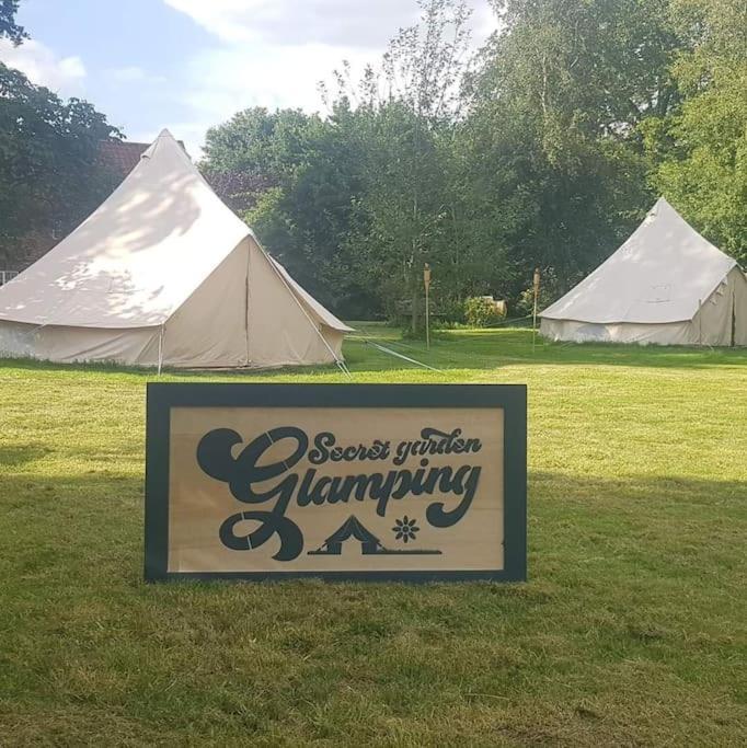 Japanese Tent Secret Garden Glamping *